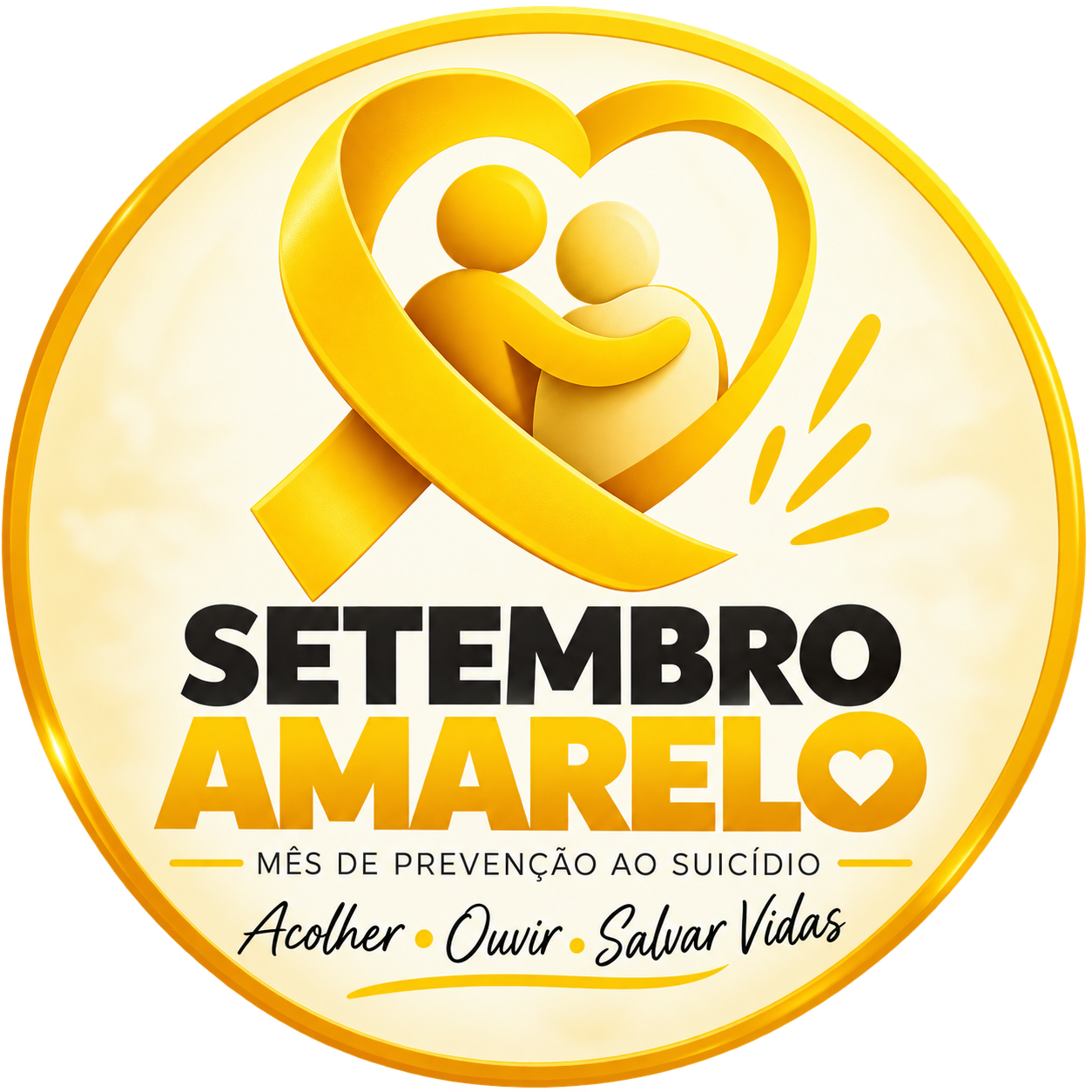 Emblema Setembro Amarelo